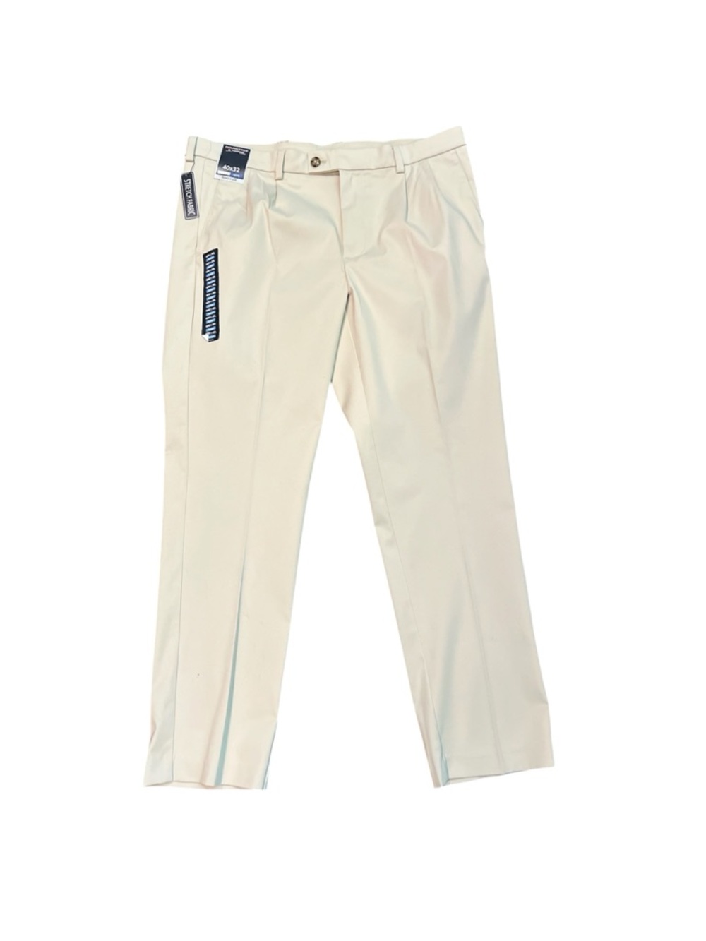 Roundtree & York Men's Khaki Dress Pants